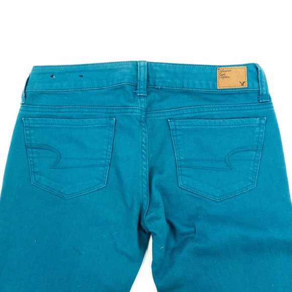 American Eagle Jeans Skinny Stretch Blue (2) 29x30 - Picture 5 of 7